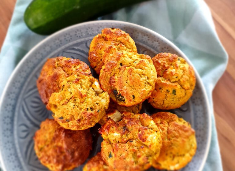 Zucchini-Feta-Muffins – Brokkoli im Glück