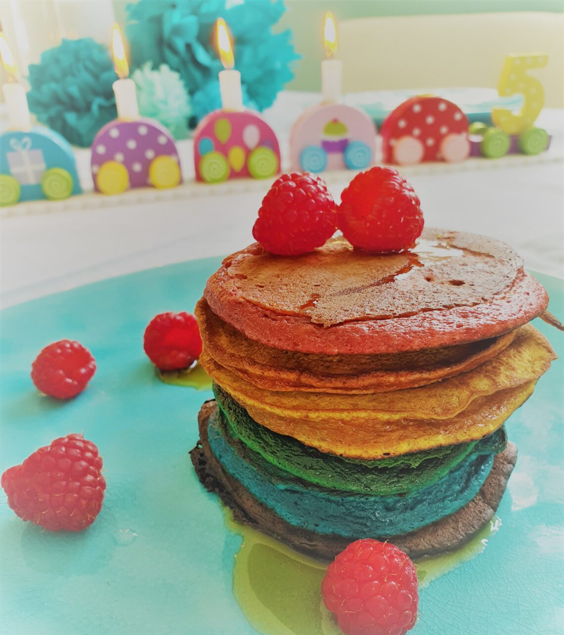 Rainbow Pancakes 3